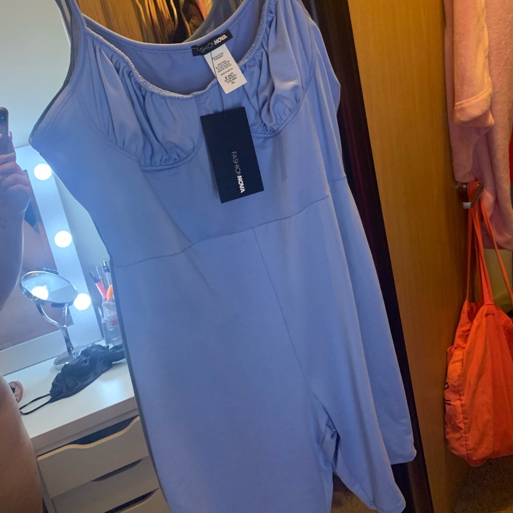FN Running Games Ruched Romper - Picture 2 of 3